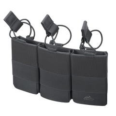 Insert Tactice Helikon-Tex COMPETITION Triple Carbine pentru 3 Încărcătoare AR15/AK47 Shadow Grey