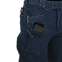 Pantaloni Scurți Tactici Helikon-Tex UTS® Denim Stretch Marine Blue