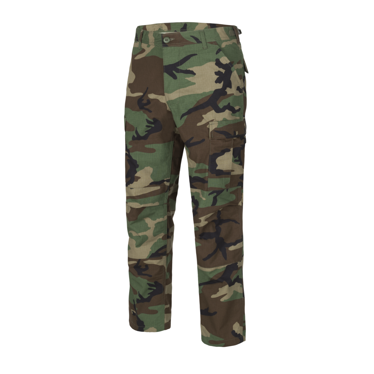 Pantaloni de Campanie BDU Helikon-Tex Woodland – Ripstop Polycotton, 6 Buzunare - poza 1
