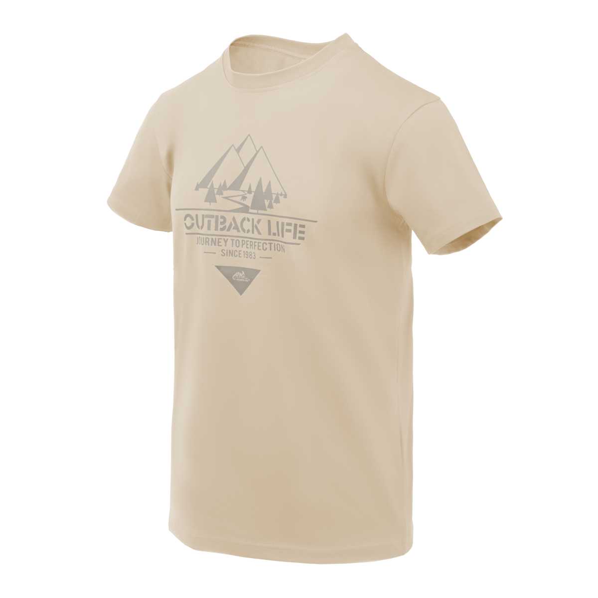 Tricou Outback Life Helikon-Tex Bej – Bumbac, 165 g/m² - poza 1