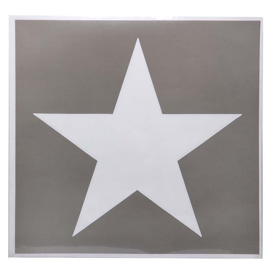 Șablon Sticker U.S. Star Mare - Autenticitate Istorică