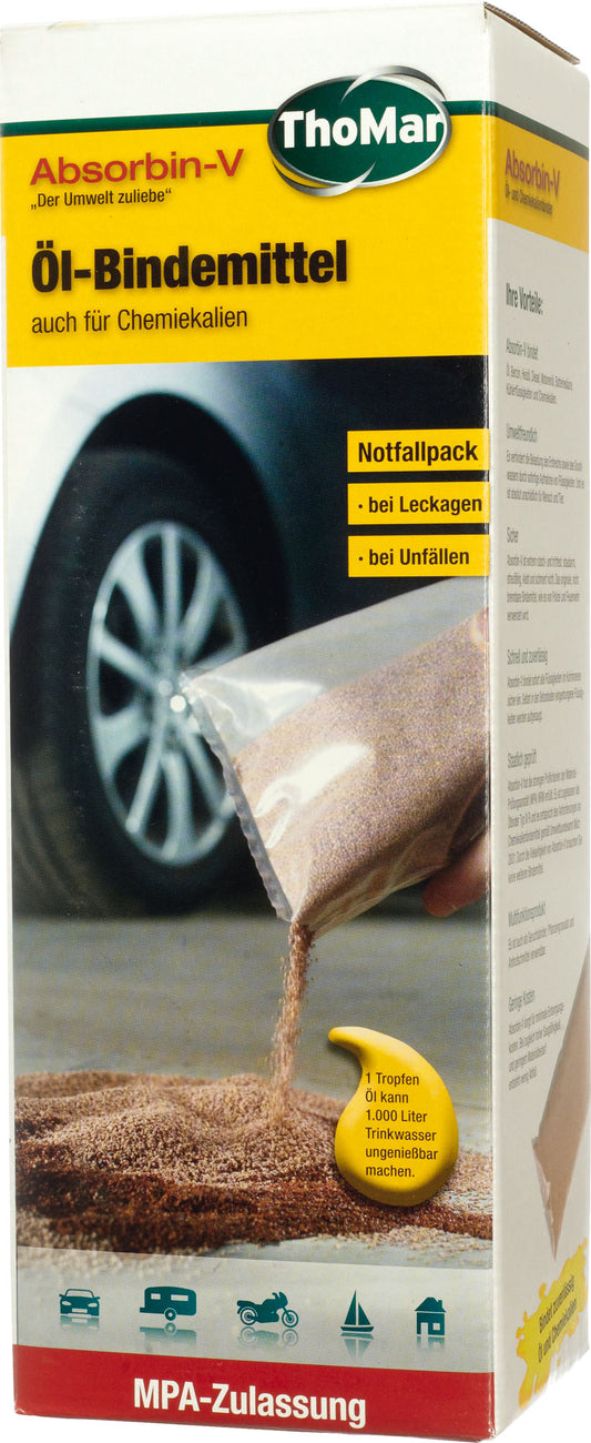 Absorbin-V Liant Ulei și Chimicale - Soluție Rapidă și Ecologică