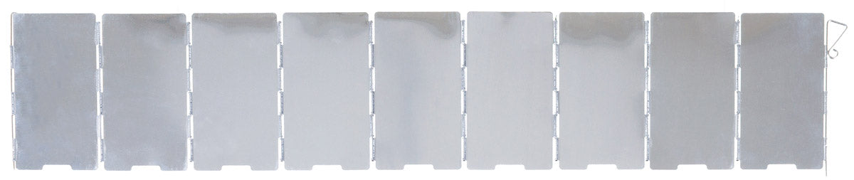 Accesorii Aragaz: Paravant Aluminiu Pliabil FoxOutdoor - 65x13 cm, 120g