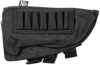 Accesorii Arme Husă Pat Armă Negru MFH - Spate PVC, Suport muniție detașabil