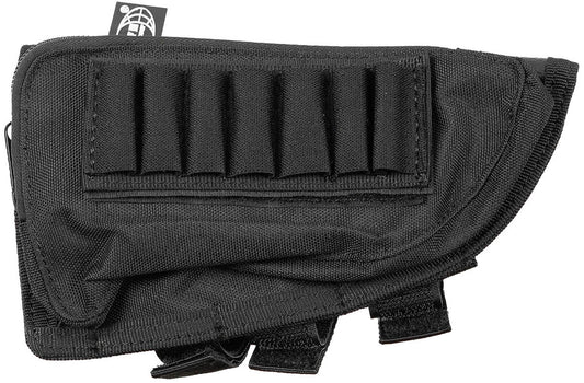 Accesorii Arme Husă Pat Armă Negru MFH - Spate PVC, Suport muniție detașabil