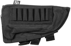 Accesorii Arme Husă Pat Armă Negru MFH - Spate PVC, Suport muniție detașabil