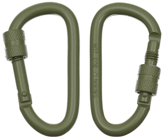 Accesorii Carabinieră cu șurub Olive MFH - Aluminiu, Set 2 buc.
