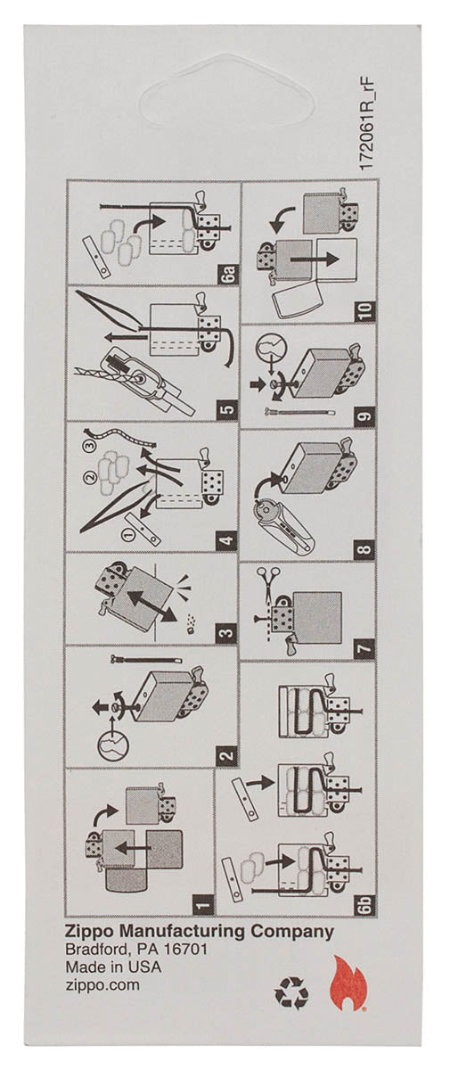 Accesorii Fitile Zippo - 24 buc, Lungime 10 cm