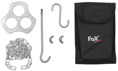 Accesorii Gătit Suport Trepied Inox FoxOutdoor - Lanț 100cm, Ø max. 3.5 cm