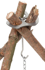 Accesorii Gătit Suport Trepied Inox FoxOutdoor - Lanț 100cm, Ø max. 3.5 cm