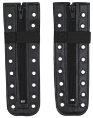 Accesorii Închizător Rapid Ghete Negru MFH - Piele Sintetică, Fermoar & Velcro