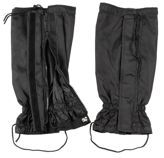 Accesorii Jambiere BW Negru MFH - Impermeabile, 100% Poliester
