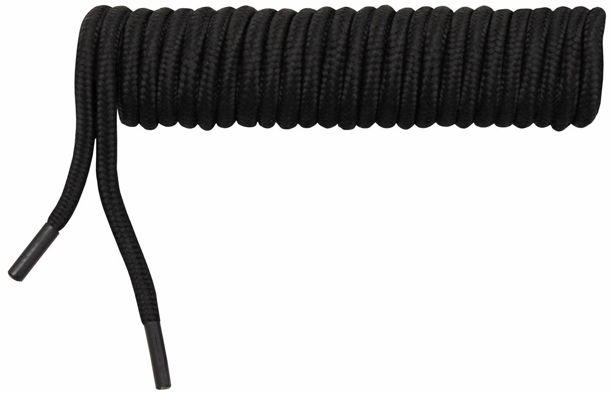 Accesorii Șireturi Negre MFH - 100% Nailon, 70 cm