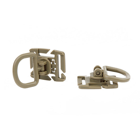 Accesoriu MOLLE Molle D Ring 2-pack JFO04 Coyote - Organizare Rapidă Echipament