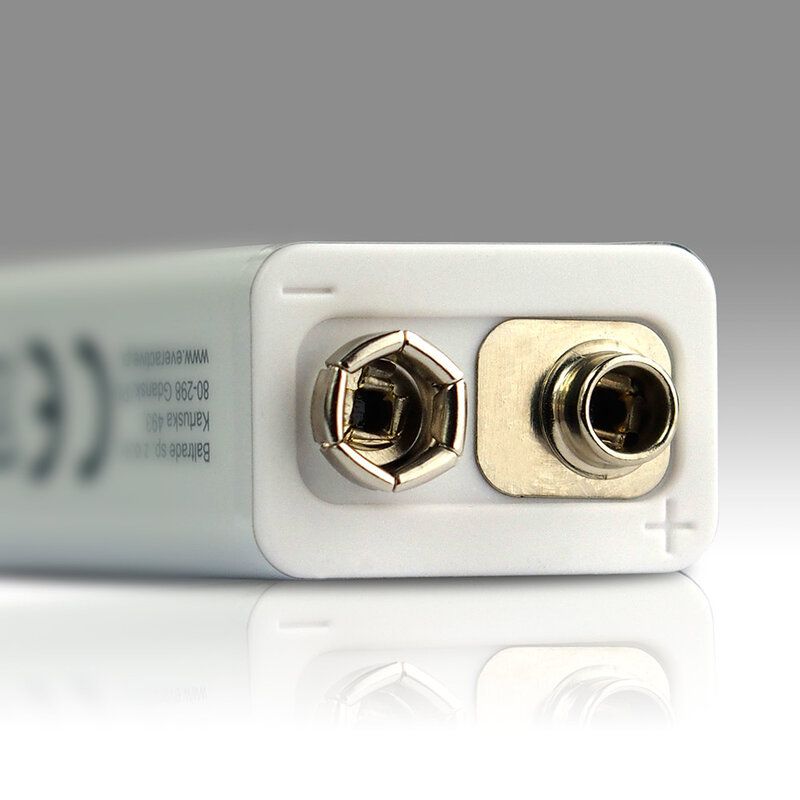 Acumulator 9V 550mAh EverActive Ni-MH - USB-C, Reîncărcabil - 5