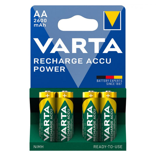 Acumulator AA 2600mAh Varta Ni-MH - Preîncărcați, Blister 4 buc - 2