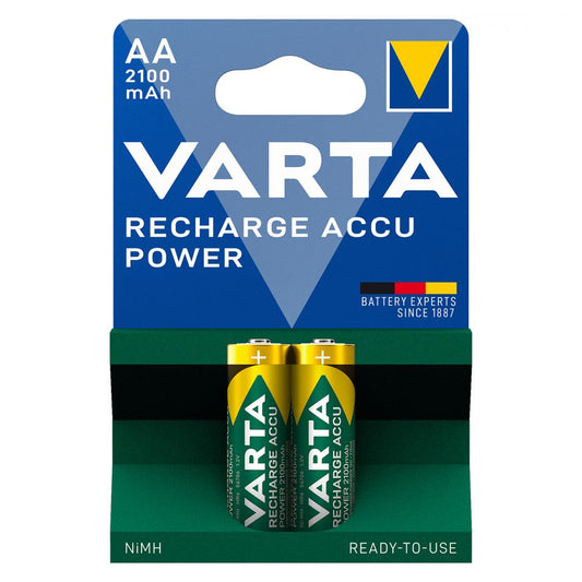 Acumulator AA Varta Ni-MH 1.2V 2100mAh - Preîncărcați, Blister 2 - 2