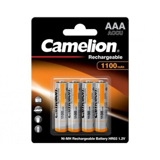Acumulator AAA Ni-MH 1100mAh Camelion - Preîncărcați, Blister 4 buc - 2