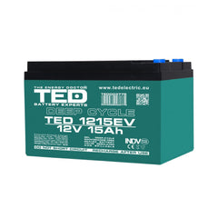 Acumulator AGM 12V 15Ah Deep Cycle TED Electric - Vehicule Electrice - 1