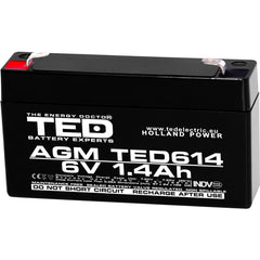 Acumulator AGM 12V 25Ah Deep Cycle TED Electric - Vehicule Electrice - 9