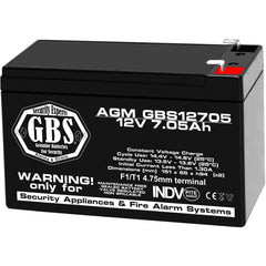 Acumulator AGM 12V 7.05Ah GBS F1 - Sisteme Securitate, UPS - 2