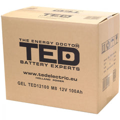 Acumulator AGM VRLA 12V 100Ah GEL TED Electric - Fiabilitate Energie - 9