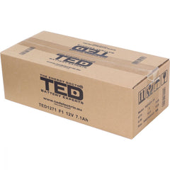 Acumulator AGM VRLA 12V 7.1Ah TED Electric - F1, Fiabil și Etanș - 9
