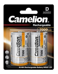 Acumulator D LR20 1.2V 7000mAh Camelion - Preîncărcat, Ni-MH - 2