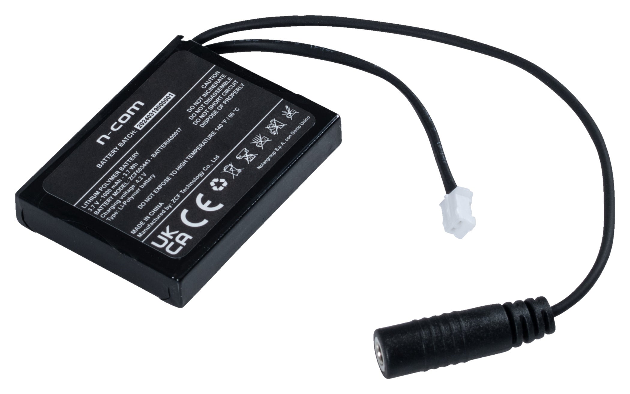 Acumulator de Rezervă Nolan N-Com - Kit Bluetooth