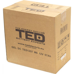 Acumulator GEL Deep Cycle 12V 57Ah TED Electric - Fiabilitate, Durabilitate - 9