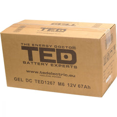 Acumulator GEL Deep Cycle 12V 67Ah TED Electric - Fiabilitate Energie - 9