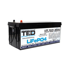Acumulator LiFePO4 12.8V 300Ah TED Electric - BMS, Bluetooth, M8 - 2