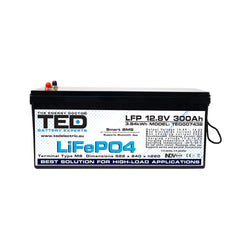 Acumulator LiFePO4 12.8V 300Ah TED Electric - BMS, Bluetooth, M8 - 4