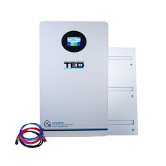 Acumulator LiFePo4 51.2V 100Ah TED Electric - Montaj Perete, BMS Inteligent - 2