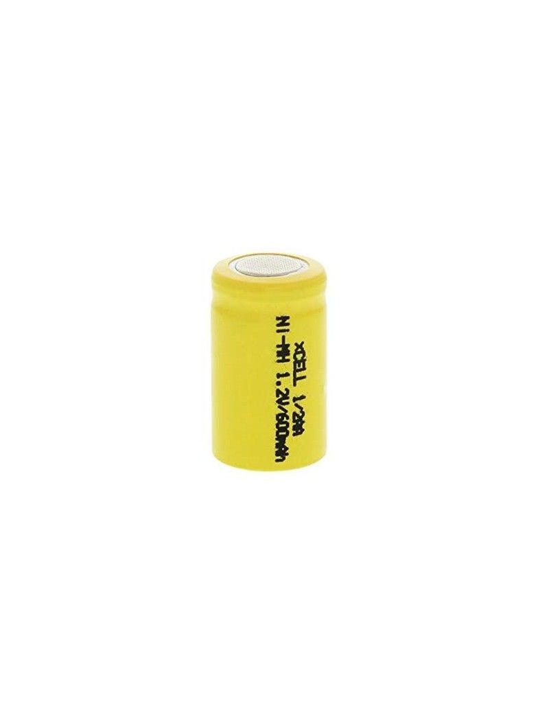 Acumulator X1/2AA600 1.2V 600mAh Ni-Mh X-Cell - Industrial, Reîncărcabil - 2