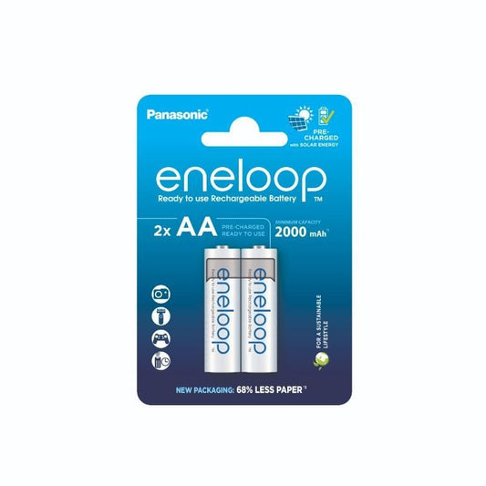 Acumulatori AA R6 2000mAh Eneloop Ni-MH - Preîncărcați, 2100 Cicluri - 2