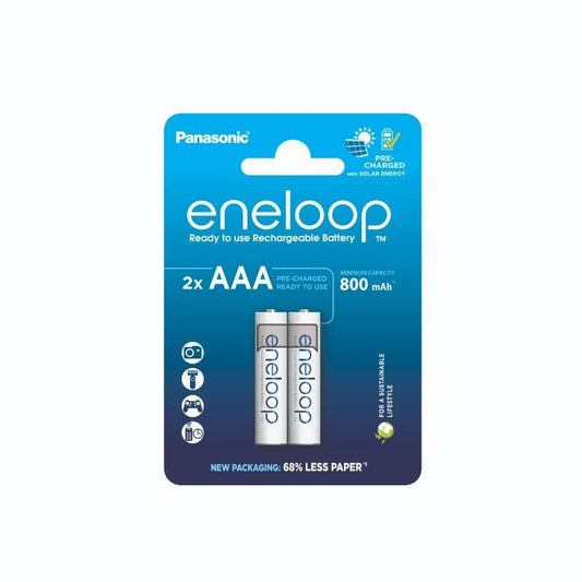 Acumulatori AAA 1.2V 800mAh Eneloop - Preîncărcați, 2100 Cicluri - 2