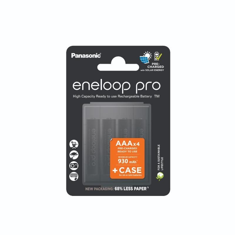 Acumulatori AAA Ni-MH 930mAh Eneloop PRO - Preîncărcați, Rezistență la Frig - 2