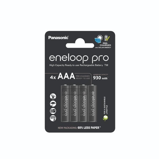 Acumulatori AAA Ni-MH Eneloop Pro 930mAh - Preîncărcați, Durată Lungă - 2