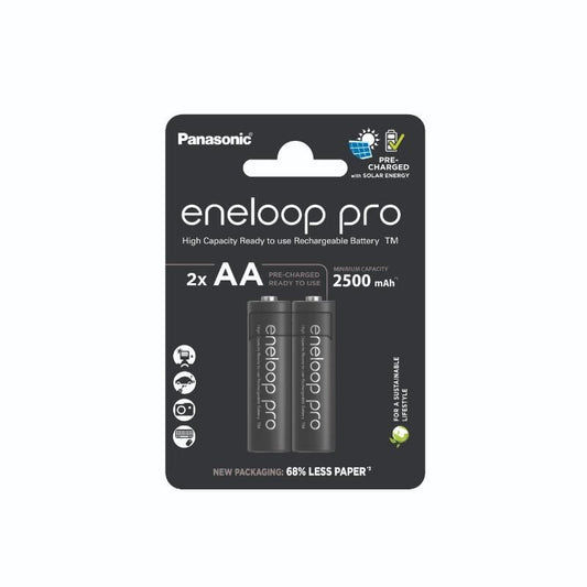 Acumulatori Ni-Mh AA R6 Eneloop PRO 2500mAh - Preîncărcați, Durată Lungă - 2