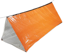 Adăpost de Urgență Portocaliu FoxOutdoor - Strat Aluminiu, Kit Complet
