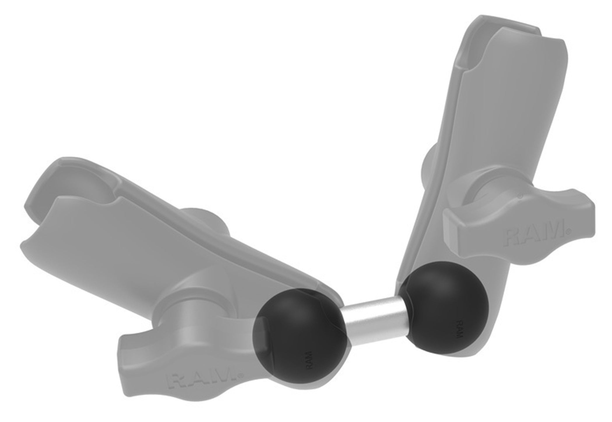 Adaptor Dublu Bilă RAM Mounts (B-Kugel) - Extensie Suport Stabilă