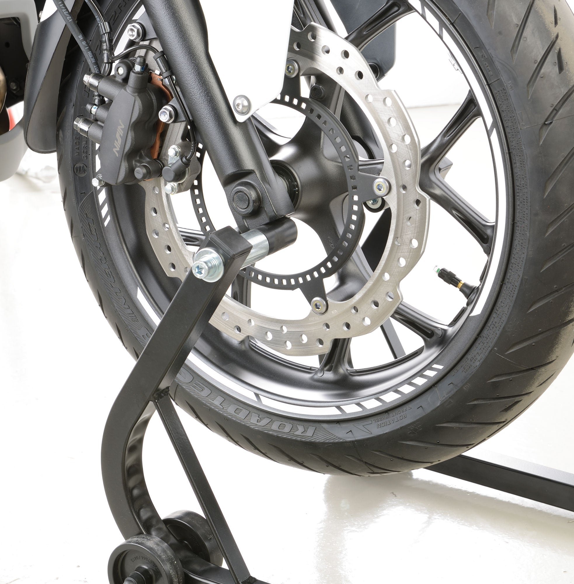 Adaptor Față Radial & Pin Rothewald - Suport Motocicletă Stabil