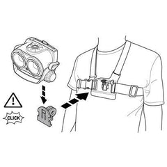 Adaptor GoPro LEDLENSER XX - Montaj Lanternă XEO19R, Versatilitate - 3