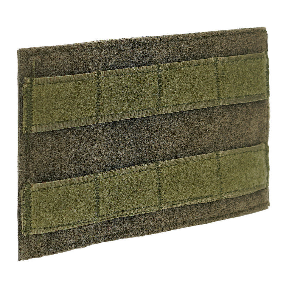 Adaptor MOLLE Patch Hook & Loop Mare Verde - Personalizare Tactică Instant