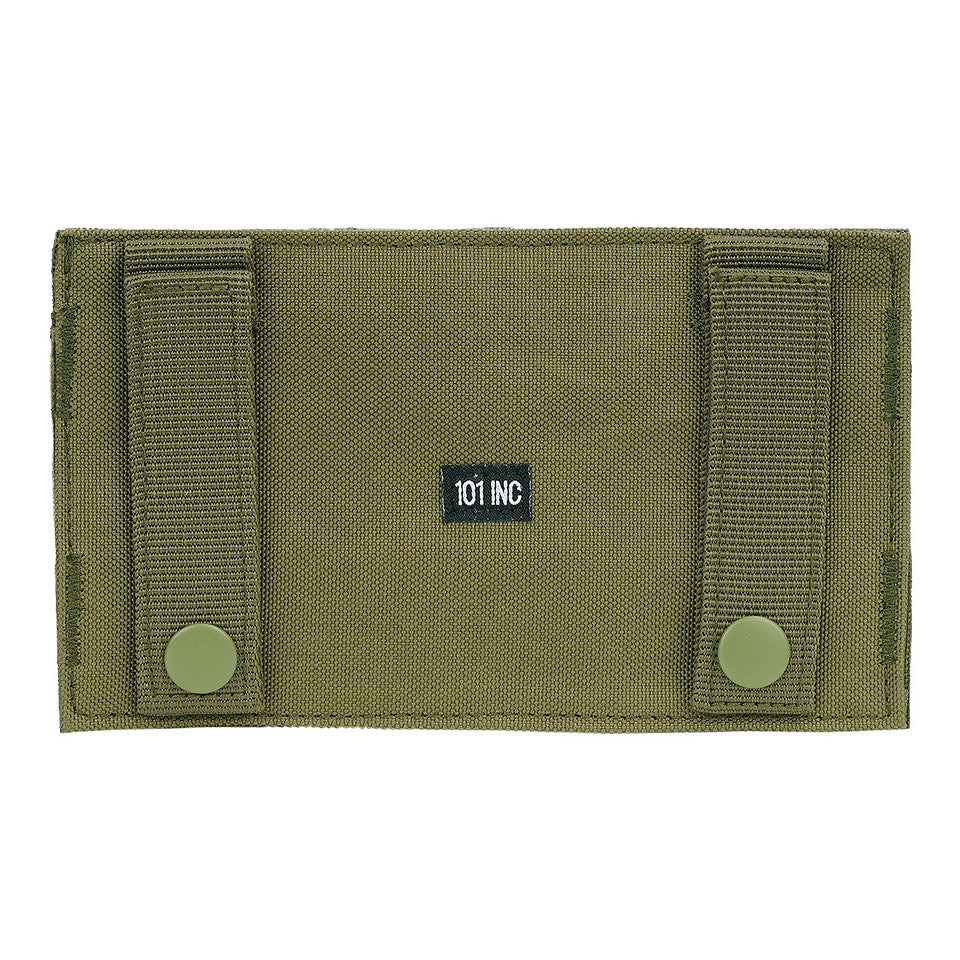 Adaptor MOLLE Patch Hook & Loop Mare Verde - Personalizare Tactică Instant