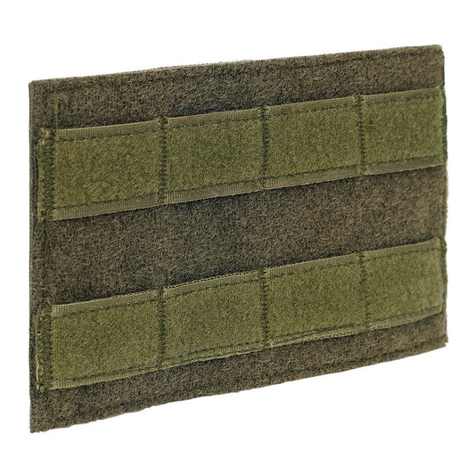 Adaptor MOLLE Patch Hook & Loop Mare Verde - Personalizare Tactică Instant