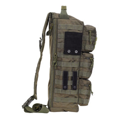 Adaptor MOLLE Patch Hook+Loop Medium Negru - Personalizare Echipament Rapidă