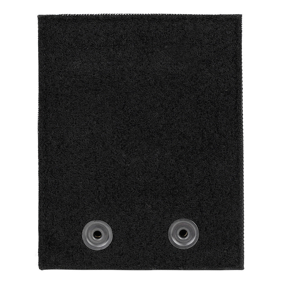 Adaptor MOLLE Patch Hook+Loop Medium Negru - Personalizare Echipament Rapidă