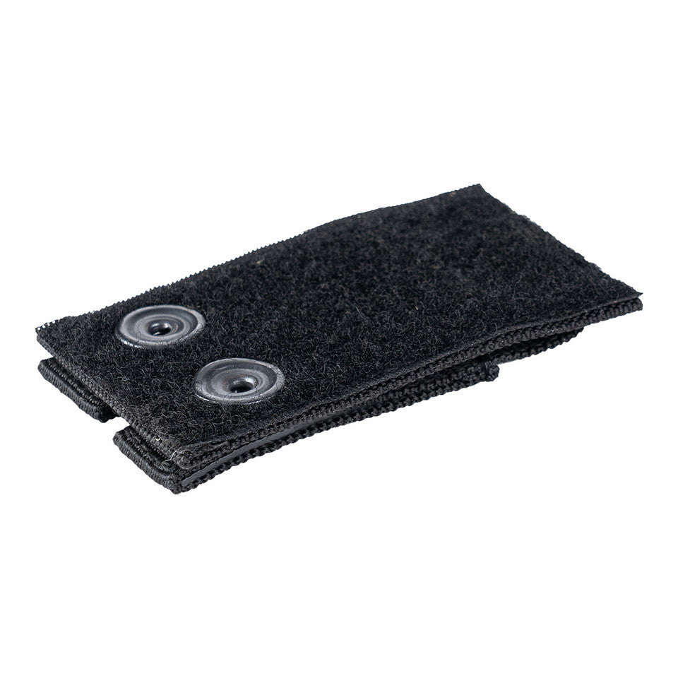 Adaptor MOLLE patch hook + loop small Negru - Personalizare Tactică Instantanee